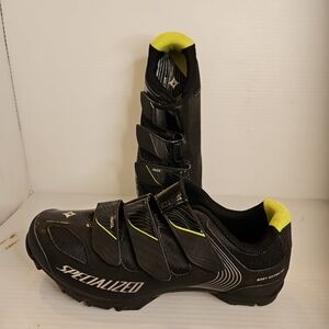 Specialized Riata Women’s 7.5 Black Cycling Bike Shoes Clip In